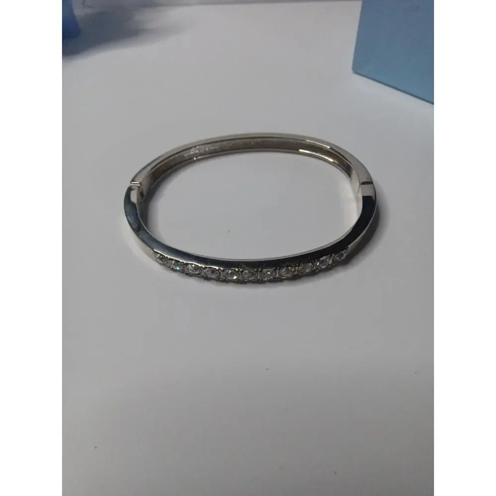 Vintage Danecraft Platinum Tone Tarnish Free SilverTone Bracelet.
